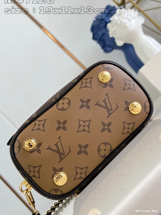 AAA Pruses Bags VANITY LOUIS PM VUITTON 0802